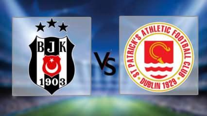 Beşiktaş - St. Patrick's maçı hangi kanalda, ne zaman ve saat kaçta?