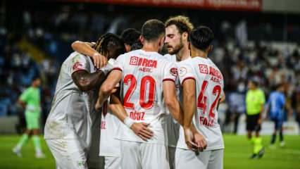 Birinci Lig'de iki ma&ccedil; sona erdi: Goller yağmur oldu