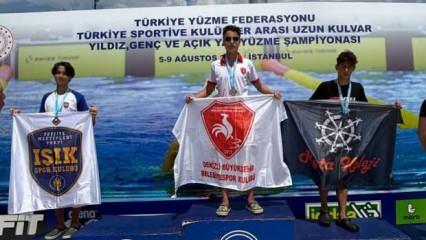 Denizli’nin altın kulacı Türkiye şampiyonu oldu