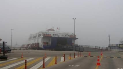 Güney Marmara'da yarınki tüm feribot seferleri iptal edildi