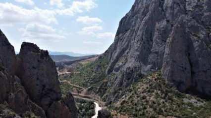 Kazankaya Kanyonu göz kamaştırıyor: Yozgat'ın doğa harikası turizme kazandırılıyor