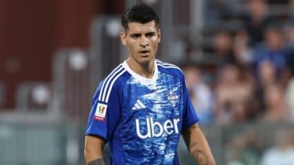 Morata yeni takımında ilk maçına çıktı: 3 dakikada 3 gol