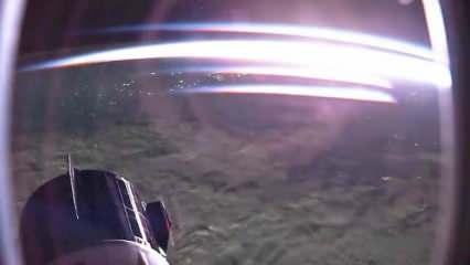 NASA astronotu paylaştı: Uzaydan büyüleyici gün doğumu