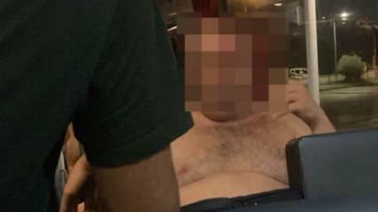 Otobüste panik anları: Alkollü sandıkları turist ‘Tourette’ çıktı