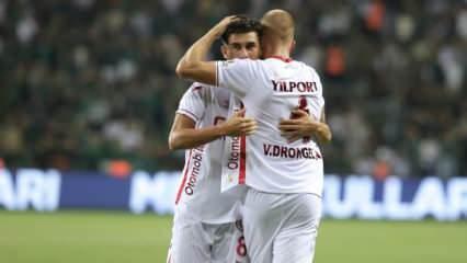 Samsunspor deplasmandan 3 puanla döndü!