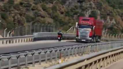  Ters şeritte tehlikeli yolculuğa ağır ceza