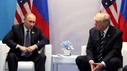 Trump'tan Putin ile görüşmesine dair açıklama