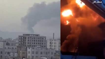 Yemen'e saldırı! İsrail üstlendi