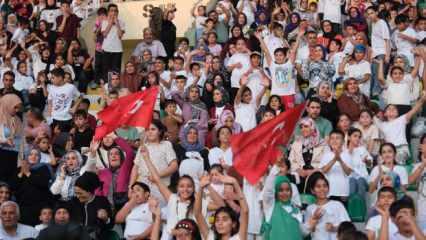 30 bin genç TÜGVA Şanlıurfa yaz okulları finalinde buluştu