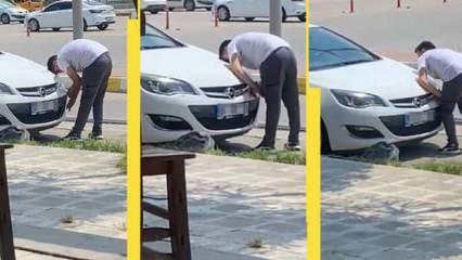 Adana'da zombi gibi hallere giren bağımlının içler acısı halleri