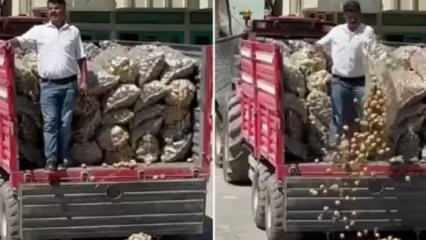Algı operasyonu bozuldu! Patates oyunu deşifre oldu! Önce döktü, sonra bakın ne yaptı