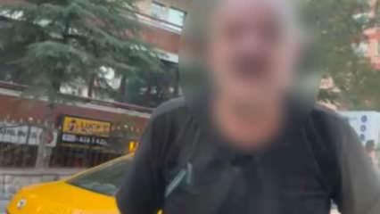 Ankara'da trafikte 'yol verme' kavgasında aracı yumrukladı; o anlar kamerada