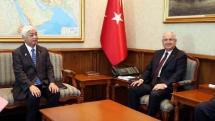 Bakan Güler, Japon mevkidaşı Gen Nakatani ile bir araya geldi