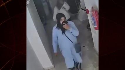 Boş eve giren hırsızlar kamerayı görünce arkalarına bakmadan kaçtılar