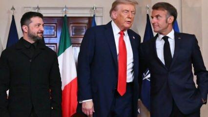 Dünya Trump'ın Macron'a söylediklerini konuşuyor! Mikrofonu açık unuttu