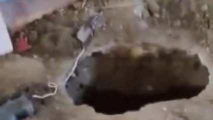Eve girdiğinde şoke oldu: Miras kavgası, define aramaya döndü