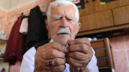 İğne ipliği 80 yıldır elinden düşürmeyen terzi, sözleriyle gıpta ettirdi