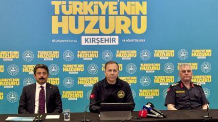 İçişleri Bakanı Ali Yerlikaya: Mücadele kararlılıkla sürüyor