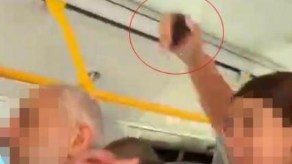 İETT otobüsünde tartışma! Kadın yolcu, şoföre biber gazı sıktı