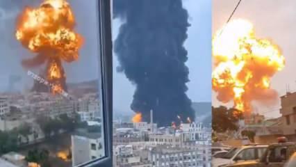 İsrail ülkenin başkentine ölüm yağdırdı! Alçak saldırı