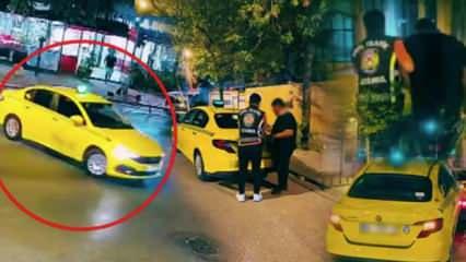 Kadıköy’de anne ve çocuklarının üzerine drift yapan taksici yakalandı