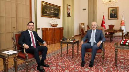 Kurtulmuş, Karagöz’ü kabul etti
