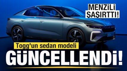 Togg'un Sedan modeli güncellendi! Menzili şaşırttı