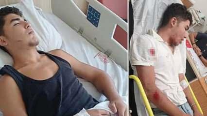 14 yaşındaki Kenan "ne bakıyorsun" kavgasında ağır yaralandı 