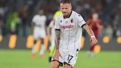 35 yaşındaki Immobile'den Bologna'ya kötü haber! Uzun süre forma giyemeyecek