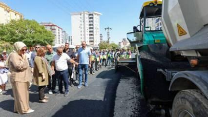 Gaziantep Büyükşehir, kent genelinde asfalt seferberliği başlattı 