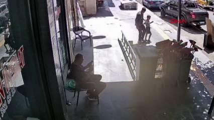 9 yaşındaki çocuğu kaçırılmaktan esnaf kurtardı