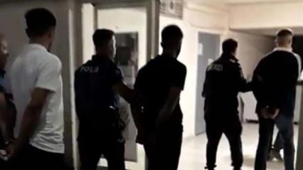 Trafikte bıçak ve kılıçlarla saldırı! 4 kişi gözaltına alındı