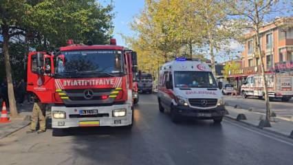 Ataşehir'de diş kliniğinde oksijen tüpü patladı: 2 yaralı