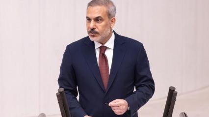 Bakan Fidan, TBMM'den ilan etti! Son dakika 'Filistin' çıkışı...