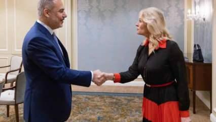 Bakan Fidan'dan önemli görüşme... İrlanda-Türkiye Dostluk Grubu ile bir araya geldi! 