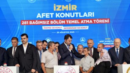 Bakan Kurum: "İzmir'de afetin izlerini siliyoruz"