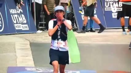 Çinli atletten tüm dünyada gündem olan Gazze protestosu: Yarışa damga vurdu