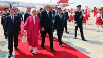 Cumhurbaşkan Erdoğan'dan Çin'de liderlerle peş peşe görüşmeler