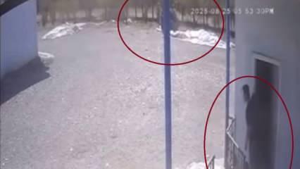 El freni çekilmeyen otomobil duvara çarptı, sahibi ise hiç panik yapmadı!