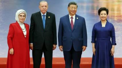 Emine Erdoğan'dan Çin Devlet Başkanı Şi'nin verdiği yemeğe ilişkin paylaşım