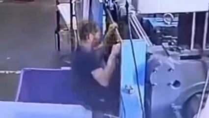 Eskişehir'de yaşanan korkunç iş kazasının görüntüleri ortaya çıktı
