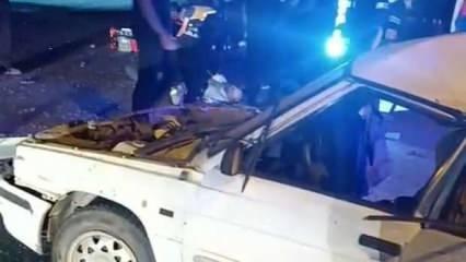Feci kaza: Anne ve baba öldü, çocuk ağır yaralı!