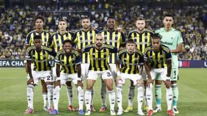Fenerbahçe'nin Benfica maçı kamp kadrosu belli oldu