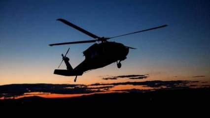 İngiltere'de feci kaza... Helikopter tarlaya çakıldı! 
