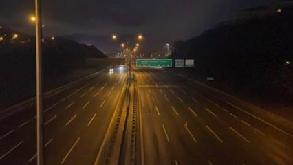 İstanbul'da bazı yollar trafiğe kapatıldı