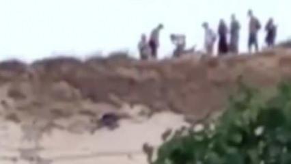 Kapadokya'da korkunç anlar! Fotoğraf çekerken vadiden düştü