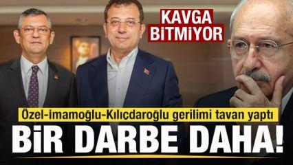 Özgür Özel-Ekrem İmamoğlu-Kemal Kılıçdaroğlu gerilimi tavan yaptı! Bir darbe daha!