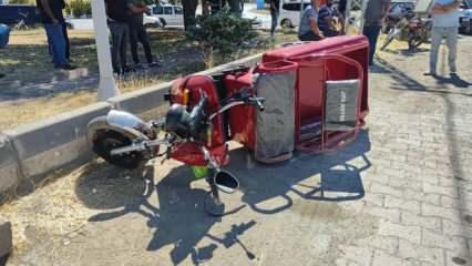 Sivas'ta tırla çarpışan motosikletin sürücüsü öldü