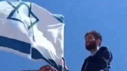Suriye'de provokasyon devam ediyor! Süveyda'da İsrail bayrağıyla protesto