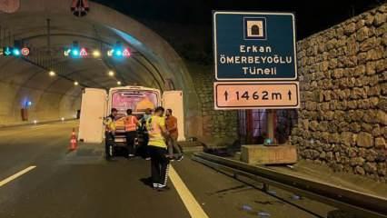 Tünelde feci son: Jandarmadan kaçarken hayatını kaybetti
